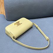 CELINE Arc De Triomphe Armpit Bag Tender Yellow BF4 Size 20 × 10 × 4 cm - 2