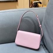 CELINE Arc De Triomphe Armpit Bag Pink BF4 Size 20 × 10 × 4 cm - 3