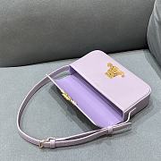 CELINE Arc De Triomphe Armpit Bag Lilac Purple BF4 Size 20 × 10 × 4 cm - 5