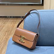 CELINE Arc De Triomphe Armpit Bag Caramel BF4 Size 20 × 10 × 4 cm - 2