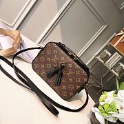 LOUIS VUITTON Monogram Saintonge Black M43555 Size 22 x 16 x 8 cm  - 3