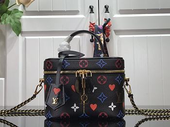 LV VANITY Small Handbag Black M57482 Size 19 x 13 x 11 cm