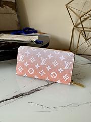 LV Zippy Wallet Nude Pink M80361 Size 19.5 X 10.5 X 2.5 cm - 3