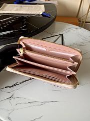 LV Zippy Wallet Nude Pink M80361 Size 19.5 X 10.5 X 2.5 cm - 2