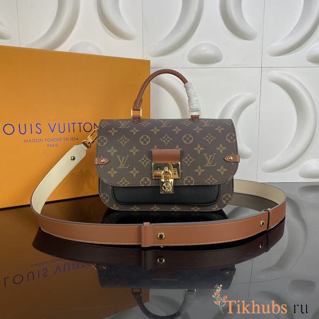 LOUIS VUITTON Message Bag Brown M44353 Size 26 x 19 x 9.5 cm - 1