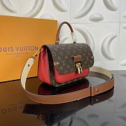 LOUIS VUITTON Message Bag Red M44353 Size 26 x 19 x 9.5 cm - 5