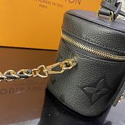 LV Vanity Small Handbag Black M45608 Size 19 x 13 x 11 cm - 4