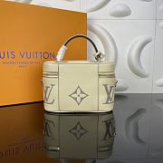 LV Vanity Small Handbag White M45608 Size 19 x 13 x 11 cm - 2