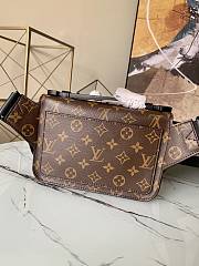 LV S Lock Sling Handbag Black M45864 Size 21 x 15 x 4 cm - 2