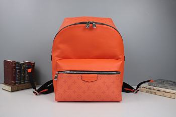 LV DISCOVERY Small Backpack Orange M30410 Size 37 x 40 x 20 cm