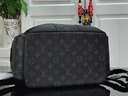 LV Cross Pattern OUTDOOR Backpack Black M30419 Size 37 x 45 x 19 cm - 5