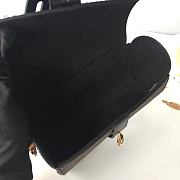 LV GLASSES CASE Handbag Black M43524 Size 18.5 x 9.5 x 7.5 cm - 3