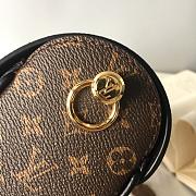 LV GLASSES CASE Handbag Black M43524 Size 18.5 x 9.5 x 7.5 cm - 5