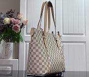 LV Medium Handbag Monogram Canvas White M56689 Size 33 x 17 x 28.5 cm - 5