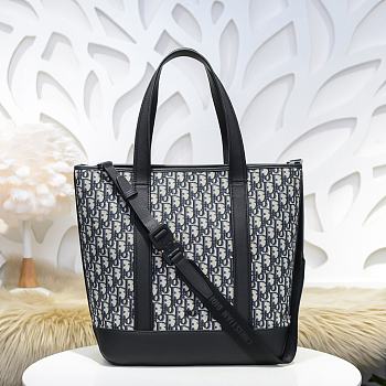 DIOR Handbag Black/White Size 44 x 37 x 16 cm