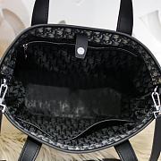 DIOR Handbag Black/White Size 44 x 37 x 16 cm - 4