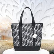 DIOR Handbag Black/White Size 44 x 37 x 16 cm - 3