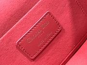 DIOR Handbag Red S5488 Size 18.5 x 13 x 10.5 cm - 6
