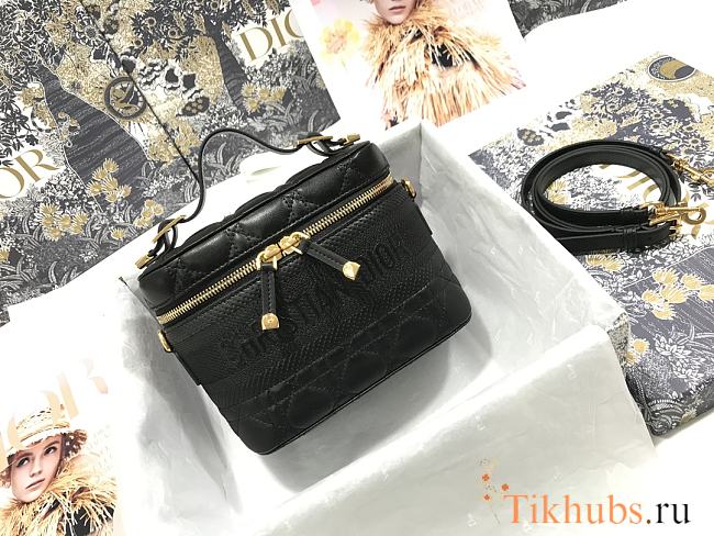 DIOR Handbag Black S5488 Size 18.5 x 13 x 10.5 cm - 1