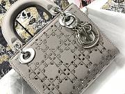 DIOR Lady Silk Hot-Stamped Diamonds M0505 Size 17 x 15 x 7 cm - 4