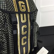 Gucci Dapper Dan Backpack Black 536413 Size 32 x 45 x 14 cm - 2