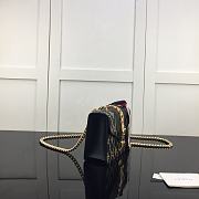 Gucci Sylvie Leather Mini Chain Bag Gram 431666 Size 19 x 14 x 7.5 cm - 6