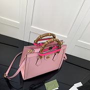 Gucci Diana Tote Bag Pink Leather 660195 Size 27 x 24 x 11 cm - 5