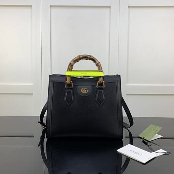 Gucci Diana Tote Bag Black 660195 Size 27 x 24 x 11 cm