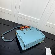 Gucci Diana Tote Bag Light Blue 660195 Size 27 x 24 x 11 cm - 3