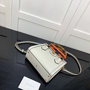 Gucci Diana Small Tote Bag White 655661 Size 20 x 16 x 10 cm - 3