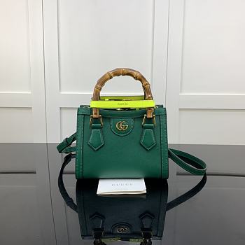Gucci Diana Small Tote Bag Green 655661 Size 20 x 16 x 10 cm