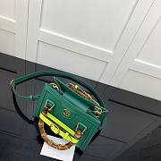 Gucci Diana Small Tote Bag Green 655661 Size 20 x 16 x 10 cm - 2