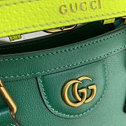 Gucci Diana Small Tote Bag Green 655661 Size 20 x 16 x 10 cm - 6