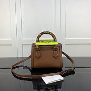 Gucci Diana Small Tote Bag Brown 655661 Size 20 x 16 x 10 cm - 3