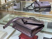 BVLGARI Serpenti Multichain Series Handbags Charcoal Gray 290545 Size 19 x 13.5 x 6 cm - 6