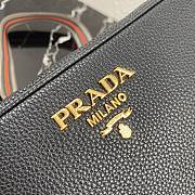 PRADA Leather Cross-Body Bag Black 1BH082 Size 22 x 15 x 9 cm - 5