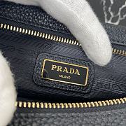 PRADA Leather Cross-Body Bag Black 1BH082 Size 22 x 15 x 9 cm - 2