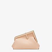 FENDI First Small Leather Bag Pink Size 26 × 18 × 9.5 cm - 5