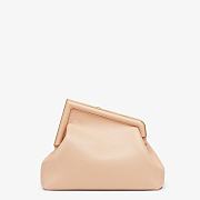 FENDI First Medium Leather Bag Pink Size 32 × 23 × 15 cm - 3