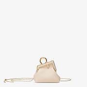 FENDI First Mini Leather Bag Pink Size 11.5 x 10 x 5.5 cm - 1
