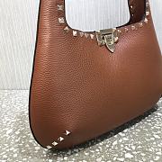 VALENTINO Garavani Twinkle Studs Handbag Brown 20077 Size 36 x 23 x 4 cm - 6