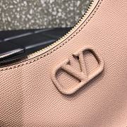VALENTINO VLogo Hobo Bag Pink 0707 Size 20 x 5 x 12 cm - 2