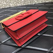 VALENTINO Garavani VRING Chain Wallet Red 069 Size 17.5 x 8 x 13 cm - 6