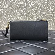 VALENTINO Garavani Logo Clutch Black 060 Size 24.5 x 3 x 12 cm - 6