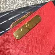 VALENTINO Garavani Logo Clutch Red 065 Size 22 x 2.5 x 11 cm - 5