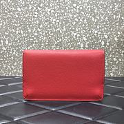 VALENTINO Garavani Logo Clutch Red 065 Size 22 x 2.5 x 11 cm - 3