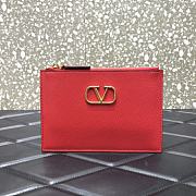 VALENTINO VLogo Clutch Red 062 Size 19 x 13 x 13 cm - 1