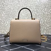 VALENTINO VSling Handbag Beige 2828 Size 25.5 x 12 x 19 cm - 6