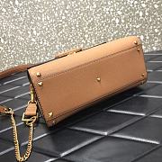 VALENTINO VSling Handbag Brown 2828 Size 25.5 x 12 x 19 cm - 4