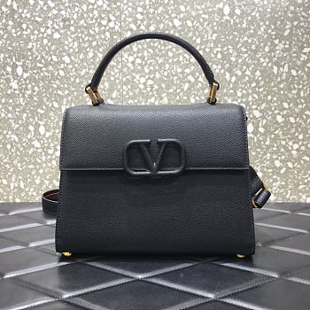 VALENTINO VSling Handbag Black 2828 Size 25.5 x 12 x 19 cm